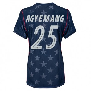 Förenta stater Patrick Agyemang #25 Replika Bortatröja Damer VM 2026 Kortärmad